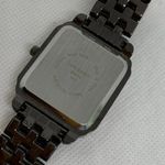 Lane Bryant black Tone watch zebra Dial rhinestones 33mm size 7.5” running Photo 6