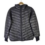 Aerie OFFLINE by Leopard Print Quilted Packable Puffer Jacket Womens XS Brown Photo 1