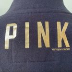 PINK - Victoria's Secret Victoria's Secret Sequin Sleeve Varsity Jacket Photo 6