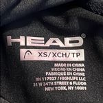 Head  size XS women's stability short skort slim fit black dri-motion pleated Photo 5