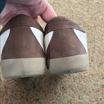 ShuShop Cream and Tan Sneakers with Black Star White Size 8.5 Photo 7