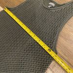 Aerie Green Mesh Knit Tank Top Photo 4