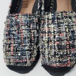 Karl Lagerfeld  Arogo 2 Tweed Slip On Flat Shoes Size 8 Photo 11