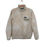 Patagonia  Synchilla Lightweight Snap Pullover Sweater Cream Womens Size‎ XS Photo 1