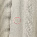 Lululemon Merino Wool-Blend Ribbed Long Wrap Sweater in White Opal Size 6 Photo 9