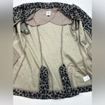 CAbi Women’s Jacket Blazer Jungle Animal Print Style # 3373 Gray Black Size 4 Photo 9