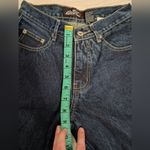 Vintage Deadstock Lazer Jeans Two Tone Bootcut Juniors 5 White/Denim Blue Size undefined Photo 5