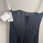 David's Bridal David’s Bridal Size 6 Black Sequin Party Dress Strapless Photo 2