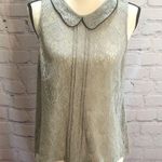 Vera Wang Princess  || Grey & black lace top Photo 0