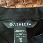 Athleta  Black Levitate Poplin Travel Shirt Photo 5