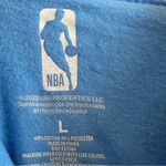 Nba Sweatshirt Golden State Warriors Oversized Graphic Hoodie Ombre Blue L NWT Photo 10