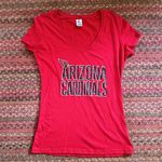 NFL ARIZONA CARDINALS RED V NECK TEE Photo 0