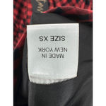 NWT Petersyn Ariana Arona Gingham Ruffle‎ Asymmetrical Dress Red Black XS Photo 5