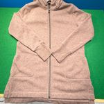 Isaac Mizrahi Live! Women's Brown Full-Zip Hoodie Photo 0