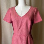 Boden British Tweed by Moon Pink Wool Herringbone Dress UK12R / US8R Size 8 Photo 7