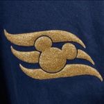 Disney  parks cruise line navy rose gold cuffed sleeve spirit jersey L Photo 5