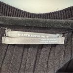 Anthropologie NWT The Sommerset Collection Black Sweater Mini Dress XL Photo 3