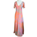 Veda Corazon Maxi in Palma Medium Womens Long Dress Gown Sherbert Pink Photo 5