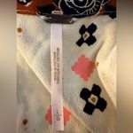 Free People Charlotte Tunic Tank Sleeveless Top Ivory Burnt Orange NWOT Photo 3