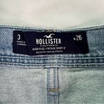 Hollister  Denim Shorts Size 26 Ultra High-Rise Vintage Ripped Light Wash Denim Photo 5