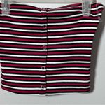 Heart & Hips Heart Hips Women Tube Red Stripes Crop Top Size Small Photo 1