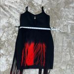 Bella Barnett Black Asymmetrical‎ Cocktail Sundress Size L Photo 6