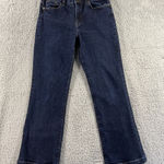 Ralph Lauren Lauren Jeans Womens 10 Mid Rise Classic Bootcut Blue Denim Pants Photo 0