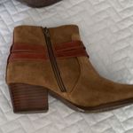 Alex Marie Suede Booties, Size 6, Worn Once, Brown Photo 7