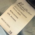 Kancan Skinny Leg Jeans Dark Wash Denim Classic Comfy Stretch Size 28 Women's Blue Photo 9