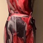 DKNY Multicolored Sleeveless Halter Dress Photo 1