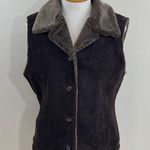 Eddie Bauer Suede Leather Vest Photo 0
