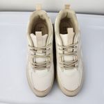 Nicole Miller  Hawk Sneaker Cream Beige Lace-up Athletic Shoes Women's Size 9.5 Photo 12
