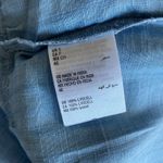 STYLE & CO Chambray Shirt Womens Sz Small Tiered Button Down Boho Blue Photo 6