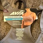 Avia  Women's Heather Gray Sports Bra Photo 2