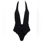 MONTCE Black Rib Tropez Tie Photo 3