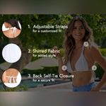 La Blanca  Island Goddess Halter Triangle Bikini Top Ultraviolet Purple 4 NWT Photo 6