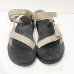 Teva  MIDFORM WOMEN Size 10 SANDALS METALLIC CHAMPAGNE Strappy Photo 1