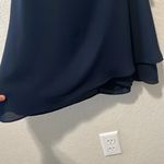 Babaton  (Aritzia) Wallace Navy Short Sleeve Wrap Dress, Size XS Photo 6