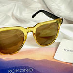 Komono Sunglasses Riviera Yellow Cider Black Photo 0