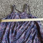 Maurice's  Cami Top Women Large Geometric Festival Summer Boho Tribal Lightweight Photo 6