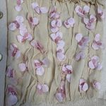 J.Crew Cotton/Silk Pink FLower Petal V-Neck Cardigan Worn By Michelle Obama S Photo 1