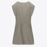 ZARA twist front cutout mini dress —NWOT double lined Photo 5