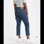 Levi's Levi’s Women’s Wedgie Straight Fit Jean Below The Belt Medium Wash Raw Hem Photo 1