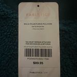 Fabletics Women’s teal  fleece pullover sweater Photo 2