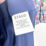 STAUD NWT  Size 10 Milla Rainbow Flower Print Puff Sleeve V Neck Mini Dress Photo 14