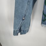 H&M x Coachella Festival Jean Jacket Womens 4 Blue Denim Embroidered NEW Photo 10