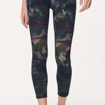 Lululemon  Train Times 7/8 Pant 25" Aura Dark Chrome Multi / Midnight Navy Photo 0