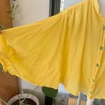 Buttons Yellow Lightweight Shirt With Frog  Photo 1