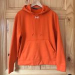 Under Armour  loose fit orange pullover hoodie size small Photo 1