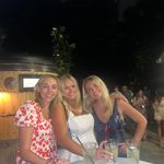 ZARA Long Red And White Flower Dress Photo 1